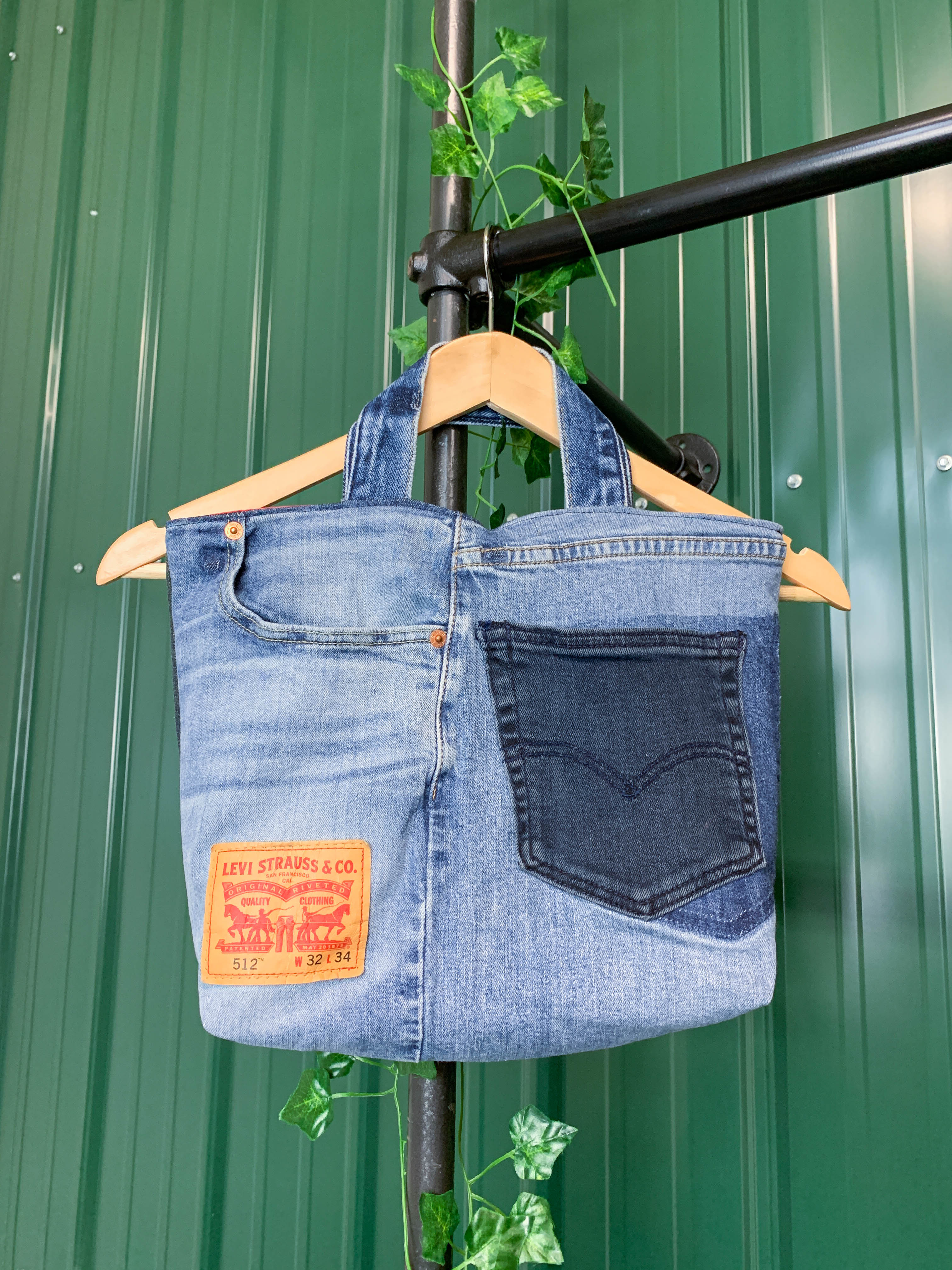 Patchwork denim LV bag  Denim handbags, Bags, Upcycle jeans